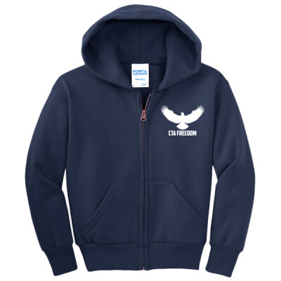 Youth Falcon Full-zip Hoodie   Thumbnail