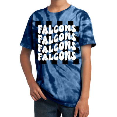 Youth Tie-Dye Checkers Shirt  Thumbnail