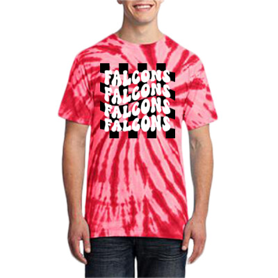 Adult Tie-Dye Checkers Shirt Thumbnail