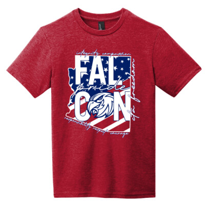 Youth State Shirt - Red Thumbnail