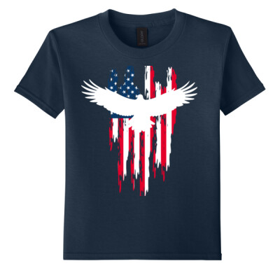 Youth Flag - navy shirt Thumbnail