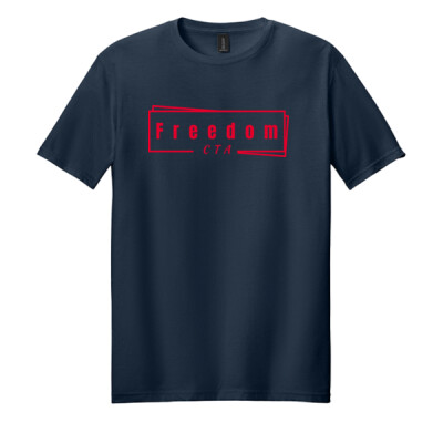 Adult A+  navy shirt Thumbnail