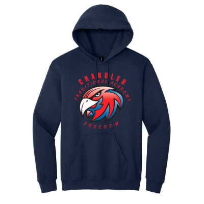 Adult Fleece Hoodie - Falcon navy Thumbnail